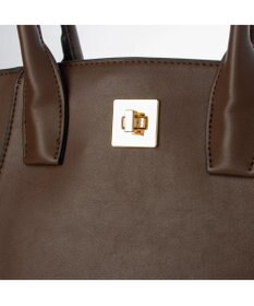 UNBILLION 【テレビ ドラマ着用アイテム】カシュカシュ cachecache / A4ヒネリ飾り金具2wayトートバッグ