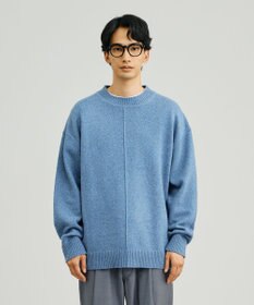 J.PRESS YORK STREET 【UNISEX】ウールカシミヤ クルーニット