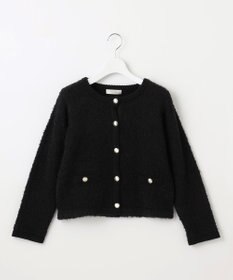 Feroux 【洗える】ブークレー ニットジャケット