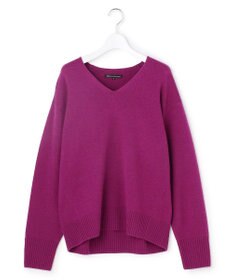 23区 【見上愛さんコラボカラー/VERY掲載】カシミヤブレンド Vネック ニット