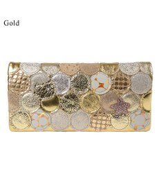 tsumori chisato CARRY 新マルチドット 長財布 かぶせ 【キラキラでかわいい！本革のやわらかな風合い】