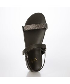 ing <ing>ラインストーンフットベットサンダル