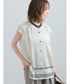 Te chichi ドットパネルブラウス(セットアップ可)