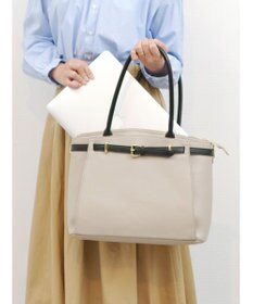 UNBILLION 【テレビ ドラマ着用アイテム】ペルケ perche / WEB限定牛革ソフトA4ベルトトート