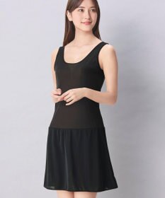 Wing スリップ 汗をかいてもベタつきにくい 綿混(身生地部) 【瞬汗ドライ】 汗取り設計 春 夏 ES5640 ウイング／ワコール