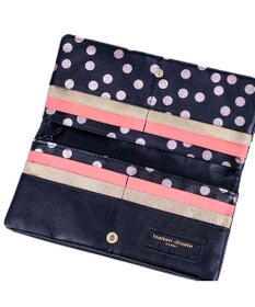 tsumori chisato CARRY 新マルチドット 長財布 かぶせ 【キラキラでかわいい！本革のやわらかな風合い】