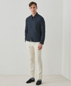 GOTAIRIKU ジャケットのインナーに最適【WEB&一部店舗限定】キレイ目 鹿の子 ビズ長袖Tシャツ