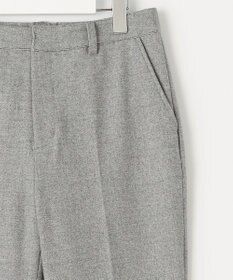 J.PRESS LADIES 【洗える】チェルビック テーパード パンツ