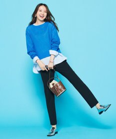 UNFILO ノーカラーコンフォートシャツ