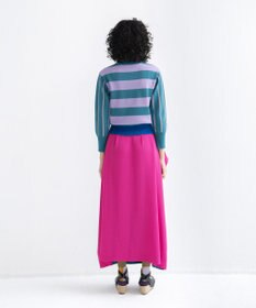 COQ GEO BORDER プルオーバーニット