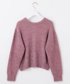 ANY SIS 【前後着用可】スパークルシャギー カーディガン