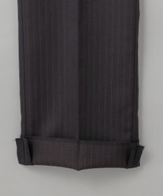 GOTAIRIKU シワになりにくい【御幸毛織/みゆきけおり】DRY SPINNER(ドライスピナー)スーツ（ブラウンストライプ）