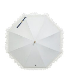 MOONBAT 【遮光/晴雨兼用日傘】POLO RALPH LAUREN(ポロ ラルフローレン) エンブフリル 長傘 遮熱 UV