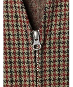 earth music&ecology 圧縮ニットＺＩＰジャンスカ