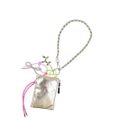 UNBILLION カシュカシュ cachecache / ミニポーチ付じゃらじゃらチャーム