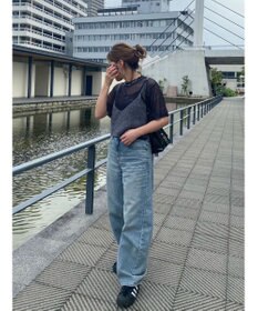 Green Parks ロゴ入りチュールトップス