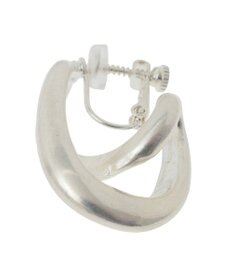 YECCA VECCA クロスフープイヤリング