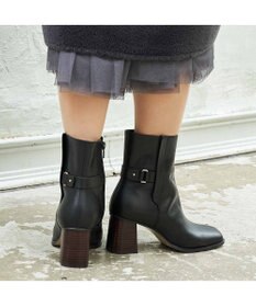 MODE ET JACOMO <MODE ET JACOMO>サイドバックルショートブーツ