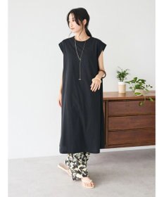 CRAFT STANDARD BOUTIQUE 接触冷感機能性フレンチスリーブワンピース