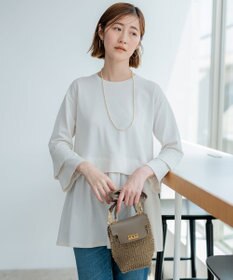 23区 L 【SLOW/好評につき新色追加】エフォートレス デザインTシャツ