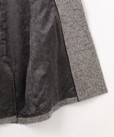 JOSEPH ABBOUD 【尾州産カシミヤブレンド素材/軽量】カシミヤブレンドアルパカヘリンボーン ステンカラーコート