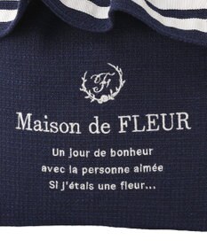 Maison de FLEUR マリンダブルリボン２Ｗａｙトートバッグ