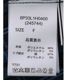 Green Parks ・ＥＬＥＮＣＡＲＥ　ＤＵＥ　チェックキリカエワンピース