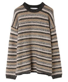 AMERICAN HOLIC グラデーションボーダーニットプルオーバー