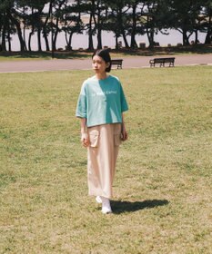 SHARE PARK LADIES 【UVカット・吸水速乾・ストレッチ・軽量 】ロゴショートTシャツ（S・Mサイズ）