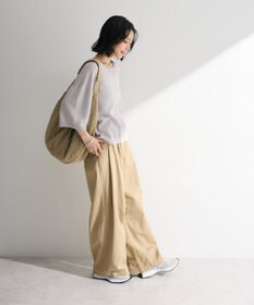 Green Parks 七分袖機能ニットプルオーバー