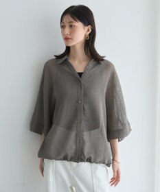 YECCA VECCA 2wayスクエアリブタンクトップ