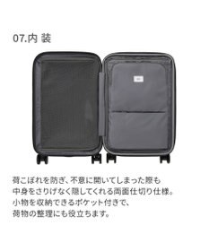 ACE BAGS & LUGGAGE ace. トルク スーツケース 40/48L 機内持込 A4/14.0インチPC収納  ガーメントケース付 09091 トルク