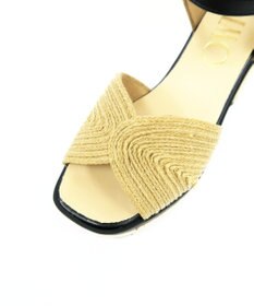 gaimo 【GAIMO/ガイモ】ラフィアクロスサンダル/MARIEVA