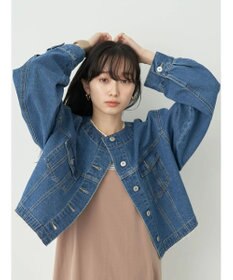 earth music&ecology ノーカラーＧジャン