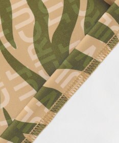 PW CIRCULUS 【UV遮蔽率99.5%  UVカット/速乾/ストレッチ】【MEN】ストライプカモフラ モックT ゴルフ