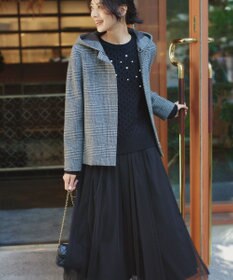 組曲 S 2WAYショートビーバー フーテッドコート