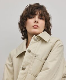 GRACE CONTINENTAL ケープ付カバーオールジャケット