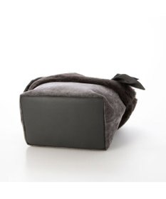 UNBILLION カシュカシュ cachecache / エコファーコンビリボントートバッグ