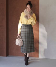 ANY SIS フェイクファー ティペット