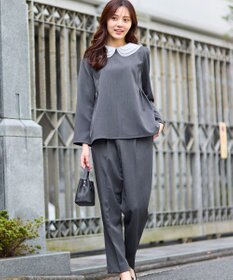 Feroux 【先行予約】2WAYレースカラー美シルエット セットアップ