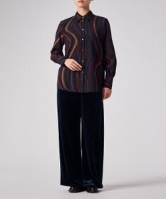 Paul Smith マットベロア ワイドパンツ