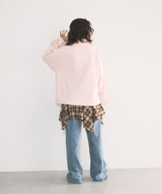 AMERICAN HOLIC Discus フリースハーフジッププルオーバー