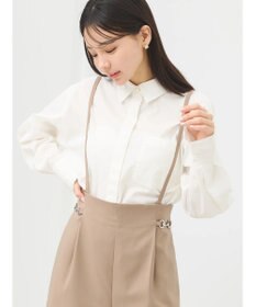 earth music&ecology パールボタンシャツ