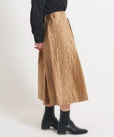 muuc 【土の凹凸を表現したナイロン素材】テレイン スカート