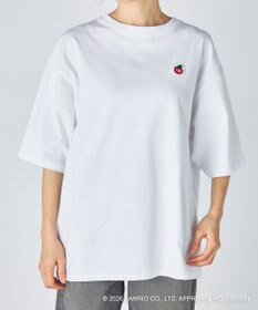 OP／FILA 【Ocean Pacific×ハローキティ】サガラ刺しゅうビッグTシャツ