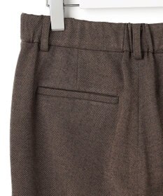 23区 L 【洗える】フランネル2WAY テーパード パンツ