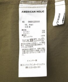 AMERICAN HOLIC 【選べる丈】Ｖネックワンピース
