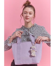 TOCCA 【ぬいぐるみチャーム付き】TOCCA AMICO CANVAS TOTE キャンバストート