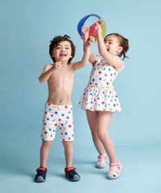 MIKI HOUSE HOT BISCUITS 【ミキハウス】【70-130cm】ワンピース水着