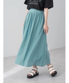 earth music&ecology ギャザーフレアスカート